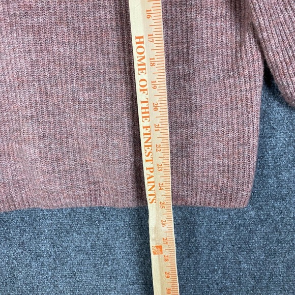 Marled Sweater Women's Medium Knit Henley Acrylic Blend‎ Adults M - Picture 6 of 8